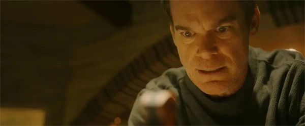 Harrison stands in a room in "Dexter: Resurrection Season 1".