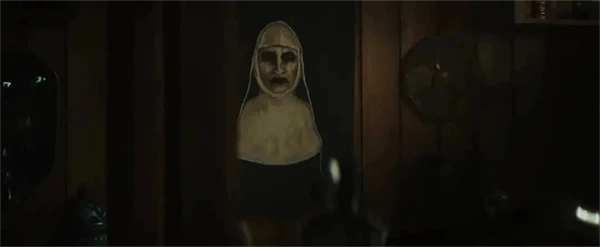 Eerie nun painting in "The Conjuring: Last Rites" brings chills.